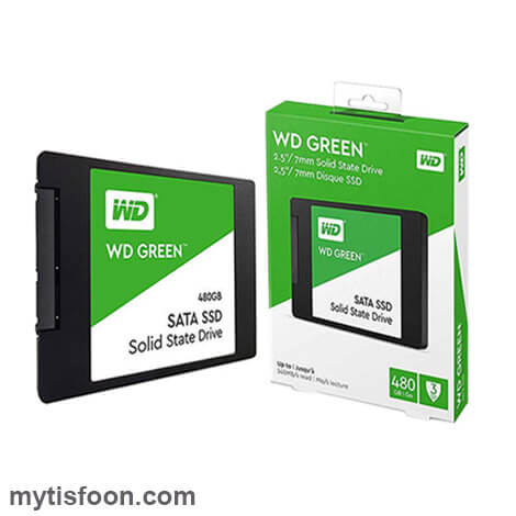 green western digital 480 gb
