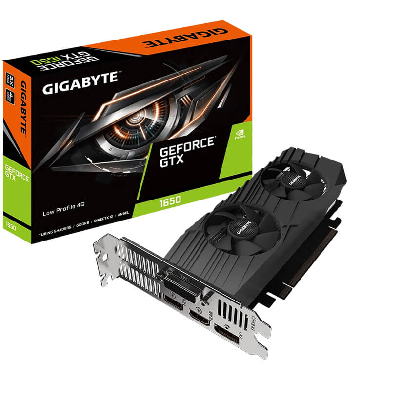 GV N1656D6 4GL - کارت گرافیک گیگابایت مدل GeForce GTX 1650 D6 Low Profile 4G