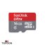 کارت حافظه microSDHC سن دیسک مدل Ultra A1 کلاس ۱۰ استاندارد UHS-I سرعت ۹۸MBps ظرفیت ۱۶ گیگابایت