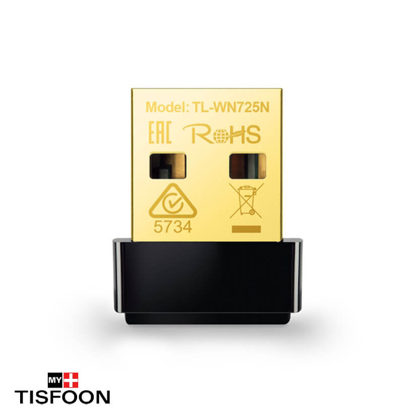کارت شبکه USB بی سیم N 150Mbps Nano تی پی لینک مدل TL-WN725N نسخه 3