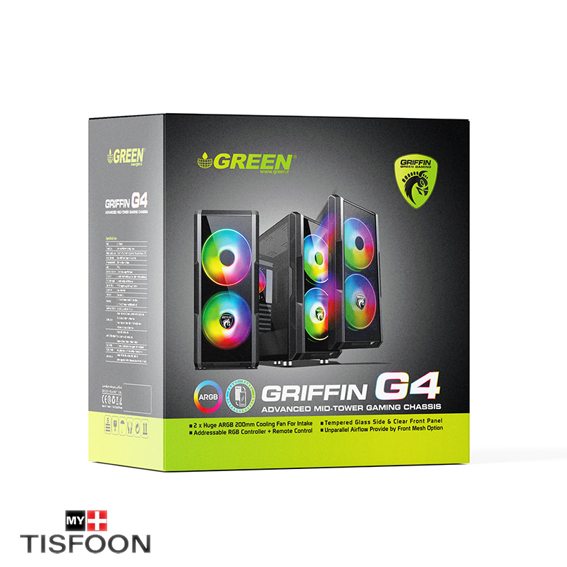 کیس کامپیوتر GREEN مدل G4